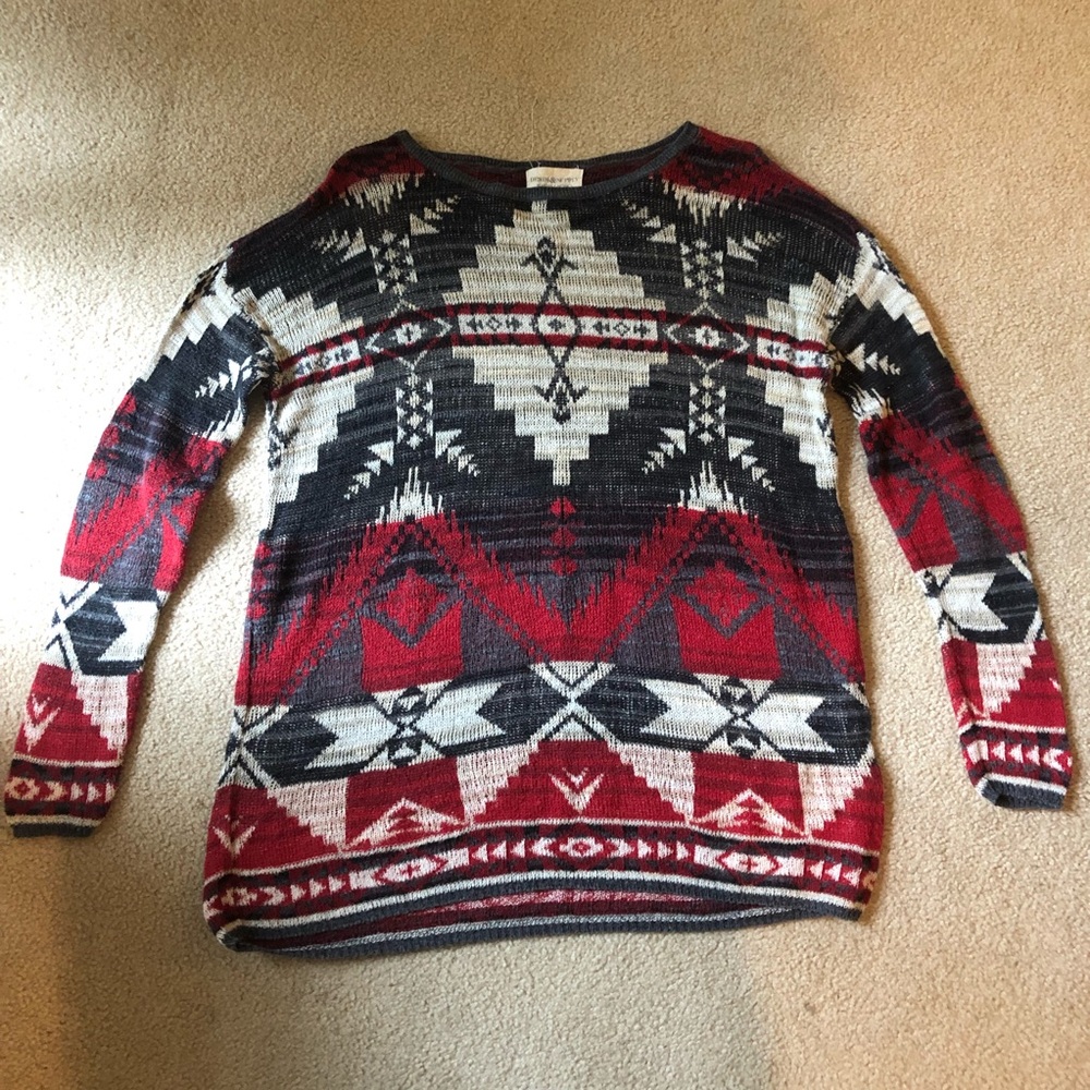 Women’s small Aztec-style sweater